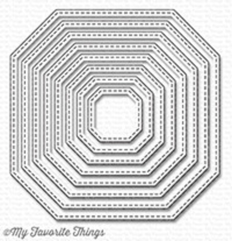 My Favorite Things Die-Namics Stitched Tag-Corner Square STAX (MFT-1225) My Favorite Things Die-Namics Stitched Tag-Corner Square STAX (MFT-1225)