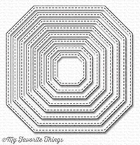 My Favorite Things Die-Namics Stitched Tag-Corner Square STAX (MFT-1225) My Favorite Things Die-Namics Stitched Tag-Corner Square STAX (MFT-1225)