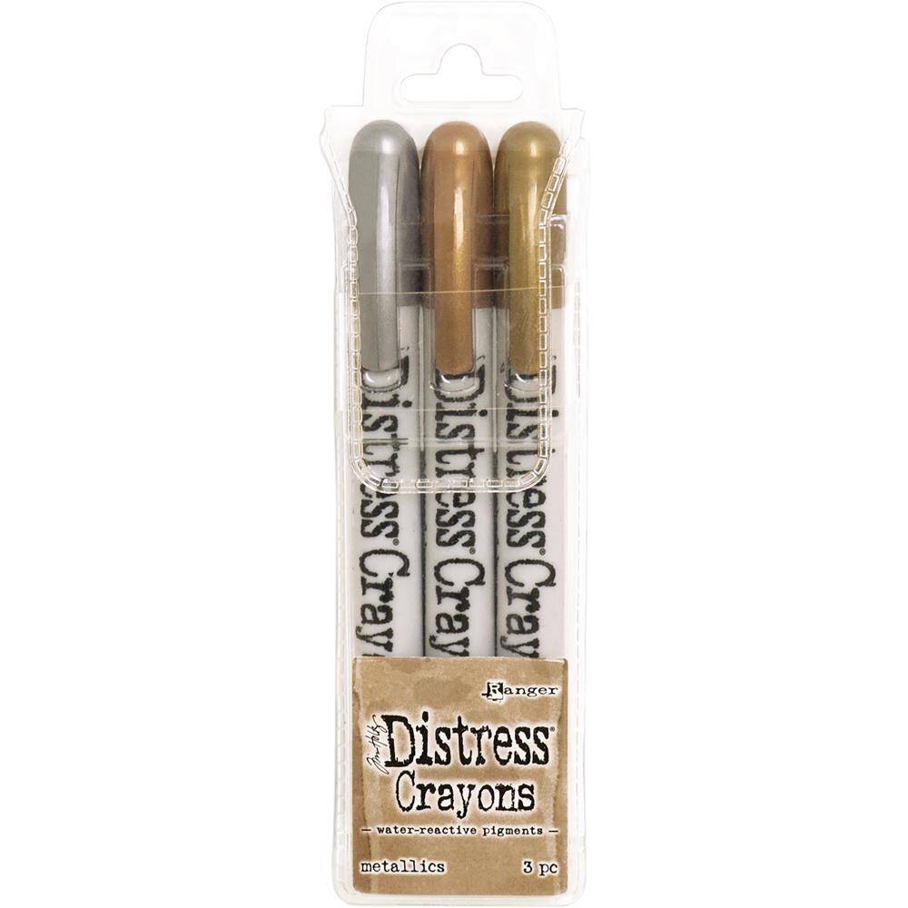 Ranger Tim Holtz Distress Crayon Metallics (TDBK58700) Ranger Tim Holtz Distress Crayon Metallics (TDBK58700)