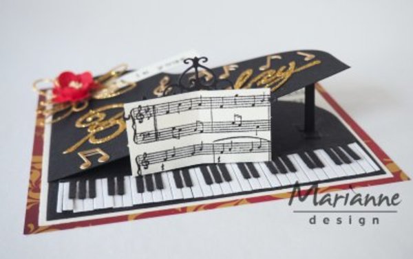 Marianne Design Creatable Piano (LR0501) Marianne Design Creatable Piano (LR0501)