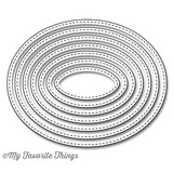 My Favorite Things Die-namics Stitched Oval STAX (MFT-521)