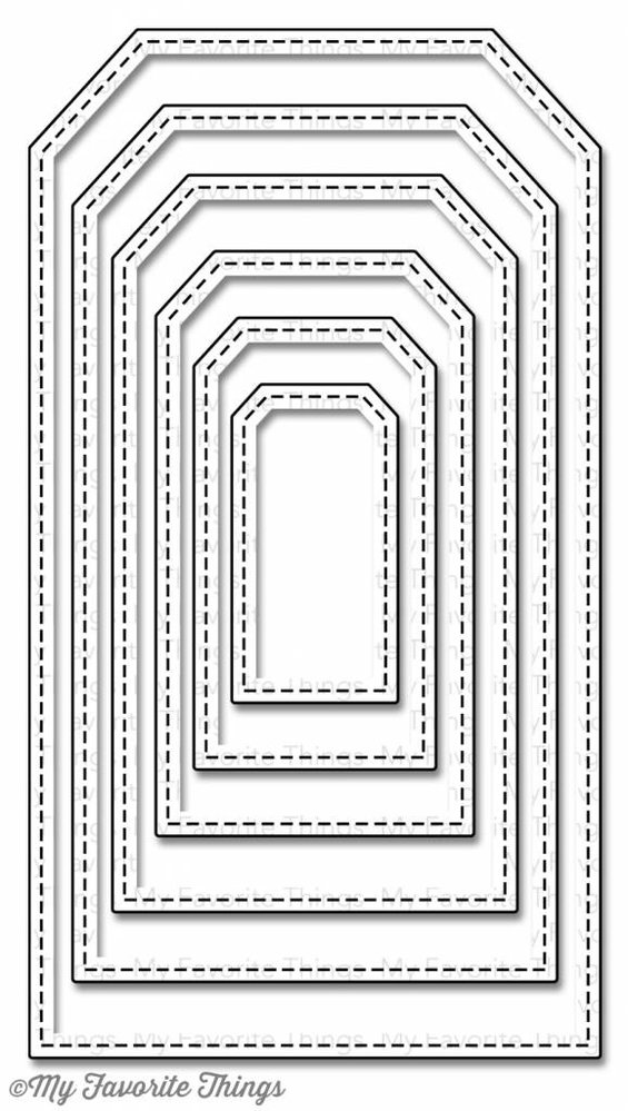 My Favorite Things Die-namics Stitched Traditional Tag STAX (MFT-525) My Favorite Things Die-namics Stitched Traditional Tag STAX (MFT-525)