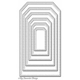 My Favorite Things Die-namics Stitched Traditional Tag STAX (MFT-525)