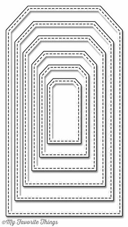 My Favorite Things Die-namics Stitched Traditional Tag STAX (MFT-525) My Favorite Things Die-namics Stitched Traditional Tag STAX (MFT-525)