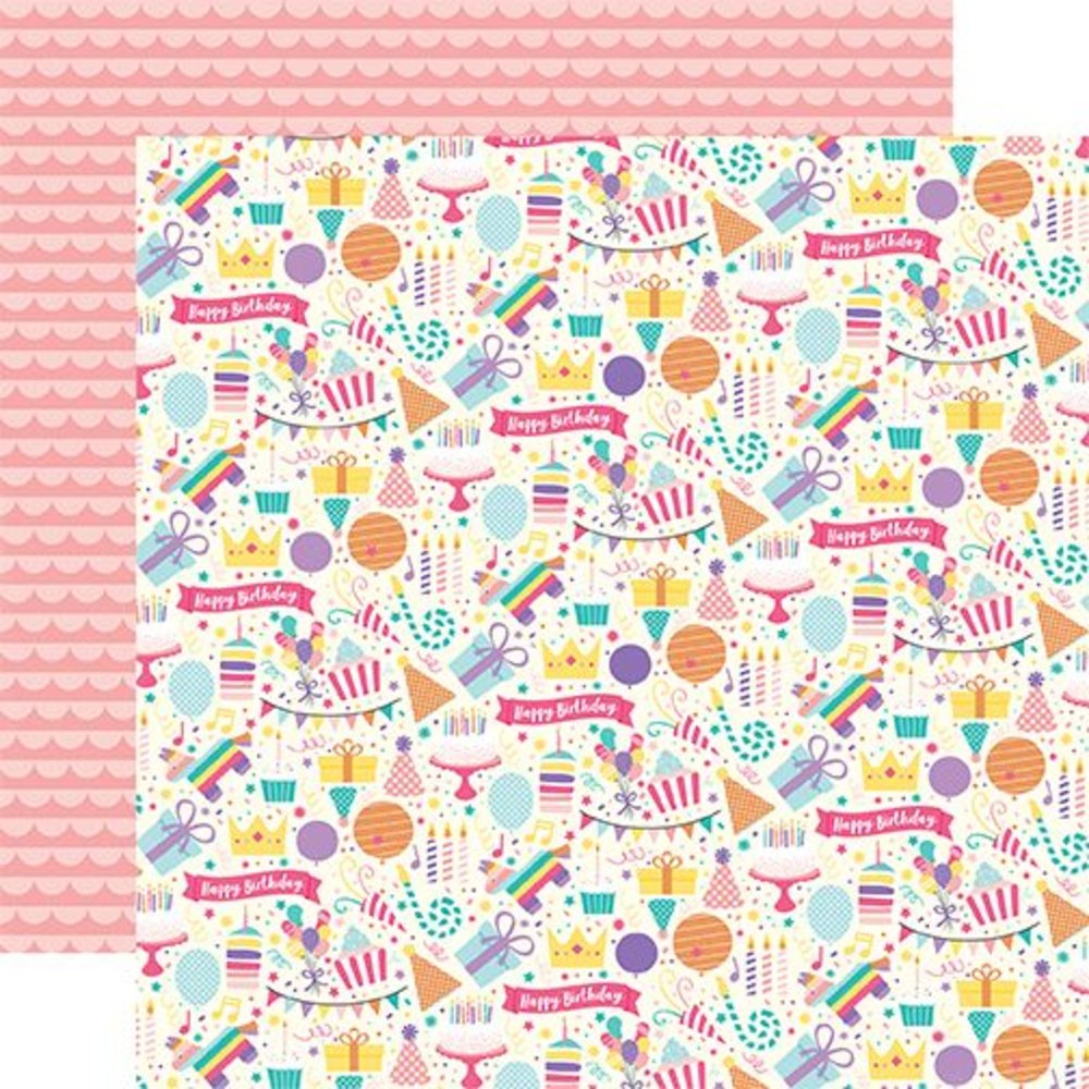 Echo Park Happy Birthday Girl 12x12 Inch Collection Kit (HBG140016) Echo Park Happy Birthday Girl 12x12 Inch Collection Kit (HBG140016)