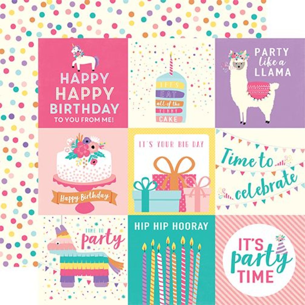 Echo Park Happy Birthday Girl 12x12 Inch Collection Kit (HBG140016) Echo Park Happy Birthday Girl 12x12 Inch Collection Kit (HBG140016)