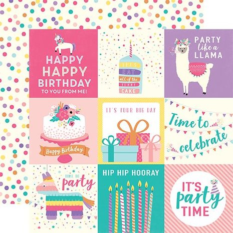 Echo Park Happy Birthday Girl 12x12 Inch Collection Kit (HBG140016) Echo Park Happy Birthday Girl 12x12 Inch Collection Kit (HBG140016)