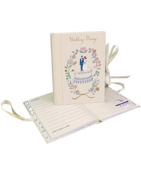Roger La Borde Cake Topper Wedding Diary (A5W 029)