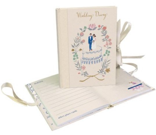 Roger La Borde Cake Topper Wedding Diary (A5W 029)