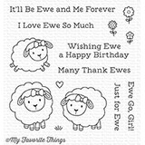 My Favorite Things Ewe And Me Forever Clear Stamps (CS-258)