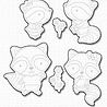 My Favorite Things Die-Namics Raving Raccoons (MFT-1233) My Favorite Things Die-Namics Raving Raccoons (MFT-1233)