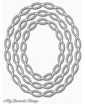 My Favorite Things Die-Namics Linked Chain Oval Frames (MFT-1251)