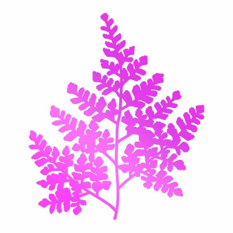 Couture Creations Hot Foil Stamp Wide Fern (CO725746) Couture Creations Hot Foil Stamp Wide Fern (CO725746)