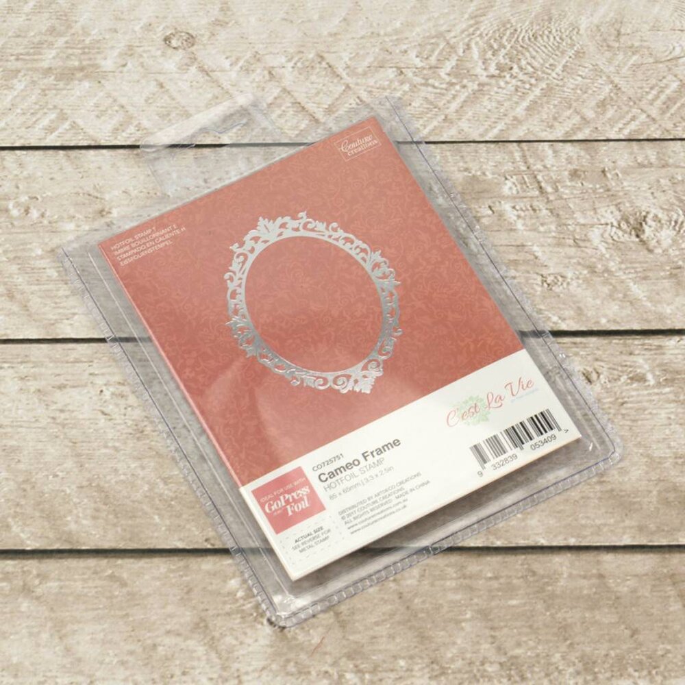 Couture Creations Hot Foil Stamp Cameo Border (CO725751) Couture Creations Hot Foil Stamp Cameo Border (CO725751)