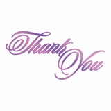 Couture Creations Hot Foil Stamp Thank You (CO725822)