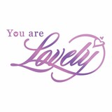 Couture Creations Hot Foil Stamp You are Lovely (CO725823)