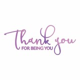 Couture Creations Hot Foil Stamp For Being You (CO725828)