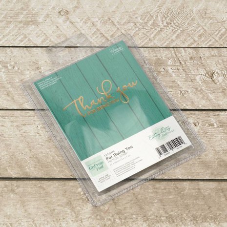 Couture Creations Hot Foil Stamp For Being You (CO725828) Couture Creations Hot Foil Stamp For Being You (CO725828)