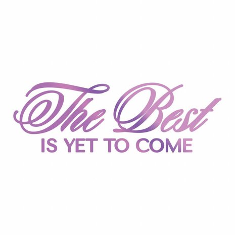 Couture Creations Hot Foil Stamp The Best (CO725832) Couture Creations Hot Foil Stamp The Best (CO725832)