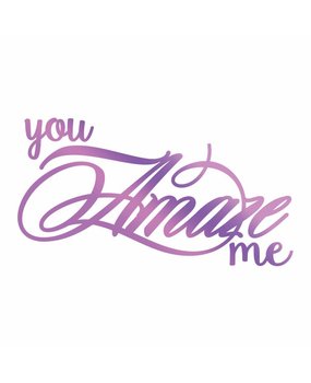 Couture Creations Hot Foil Stamp Amaze Me (CO725834)