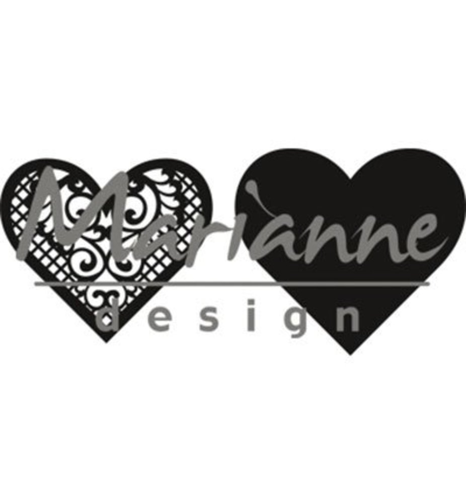 Marianne Design Craftable Lace Heart (CR1428) Marianne Design Craftable Lace Heart (CR1428)