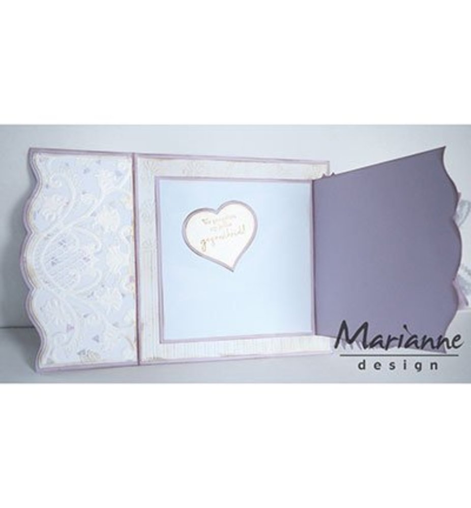 Marianne Design Craftable Lace Heart (CR1428) Marianne Design Craftable Lace Heart (CR1428)