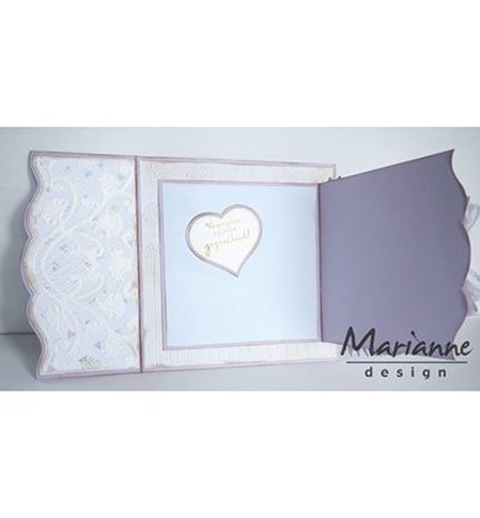 Marianne Design Craftable Lace Heart (CR1428) Marianne Design Craftable Lace Heart (CR1428)