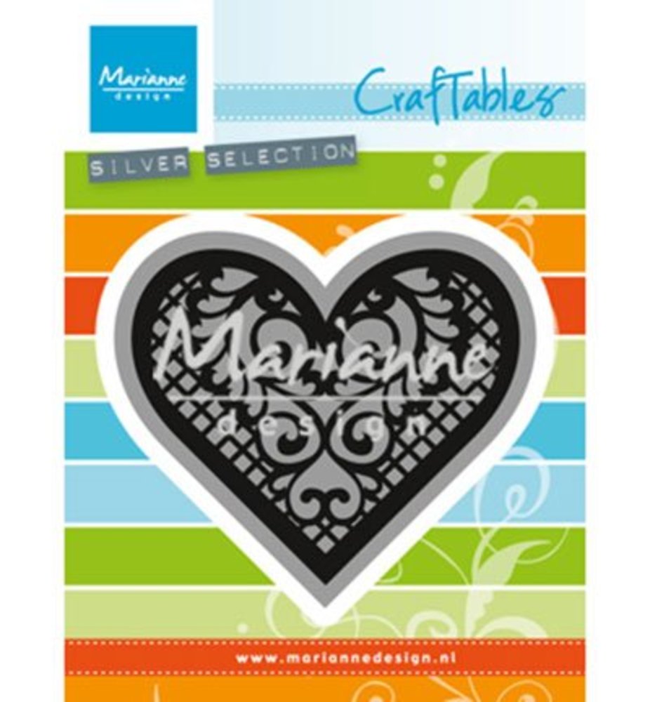 Marianne Design Craftable Lace Heart (CR1428) Marianne Design Craftable Lace Heart (CR1428)