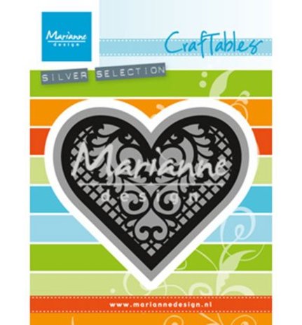Marianne Design Craftable Lace Heart (CR1428) Marianne Design Craftable Lace Heart (CR1428)