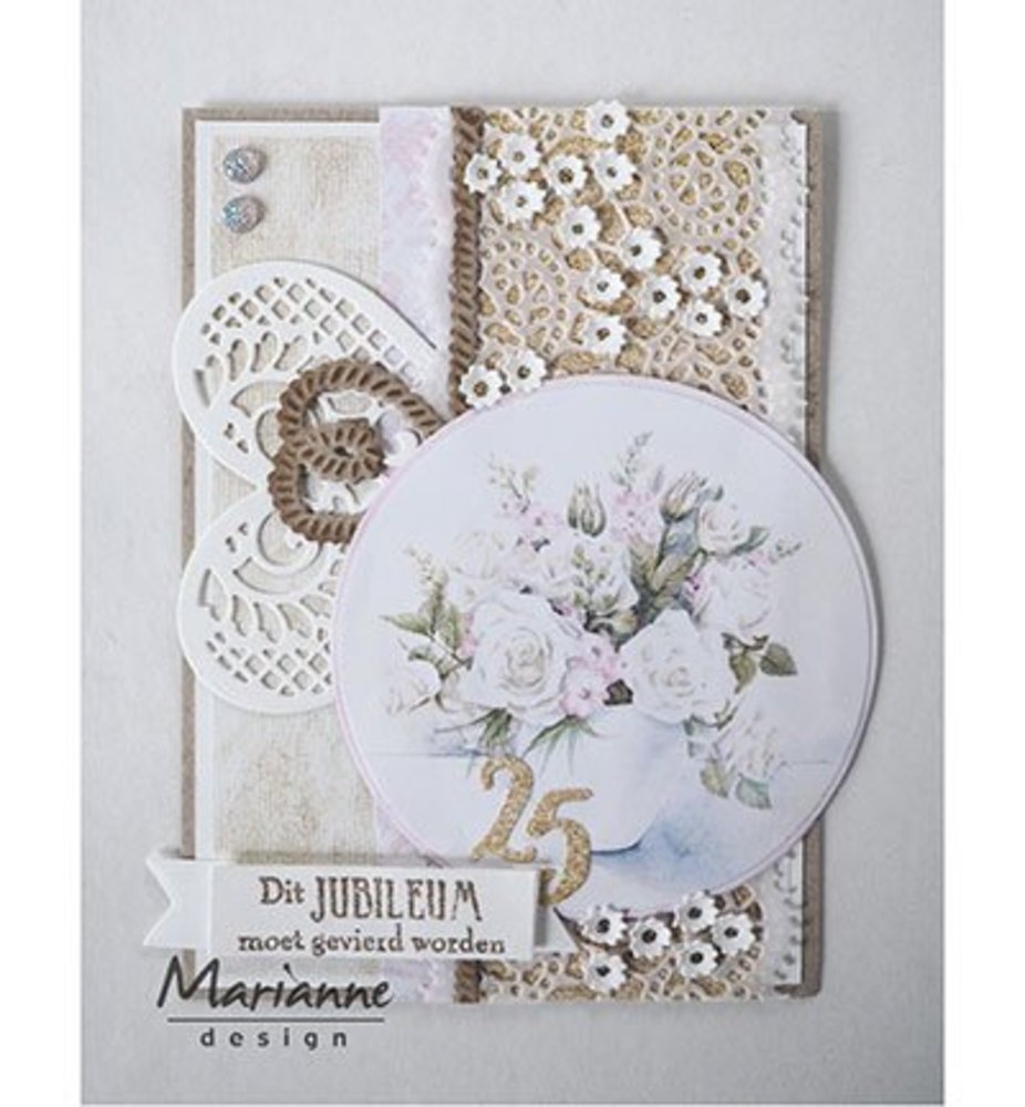 Marianne Design Craftable Lace Heart (CR1428) Marianne Design Craftable Lace Heart (CR1428)