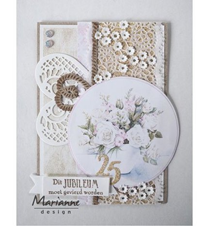 Marianne Design Craftable Lace Heart (CR1428) Marianne Design Craftable Lace Heart (CR1428)
