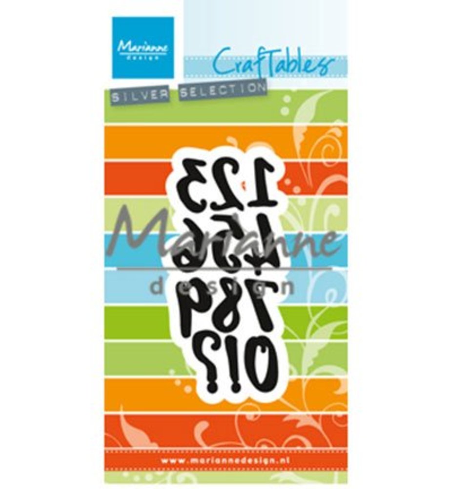 Marianne Design Craftable Brush Numbers (CR1429)