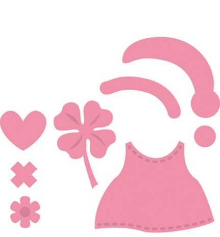 Marianne Design Collectable Bear Accessories (COL1377) Marianne Design Collectable Bear Accessories (COL1377)