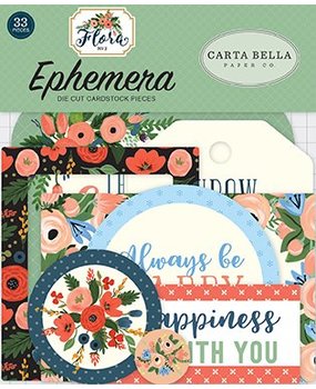 Carta Bella Flora no.2 Ephemera (CBFL079024) Carta Bella Flora no.2 Ephemera (CBFL079024)