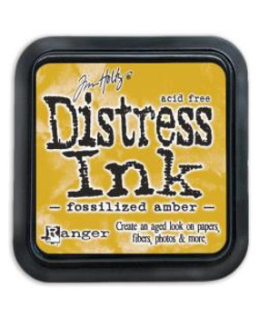 Ranger Distress Ink Pad Fossilized Amber (TIM43225)