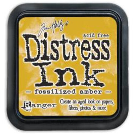 Ranger Distress Ink Pad Fossilized Amber (TIM43225)