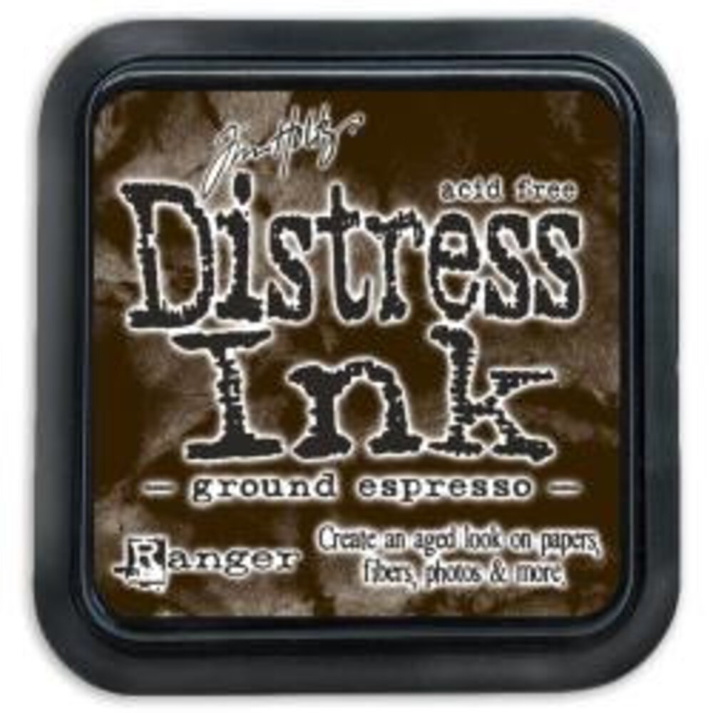 Ranger Distress Ink Pad Ground Espresso (TIM43270)