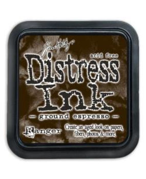 Ranger Distress Ink Pad Ground Espresso (TIM43270)