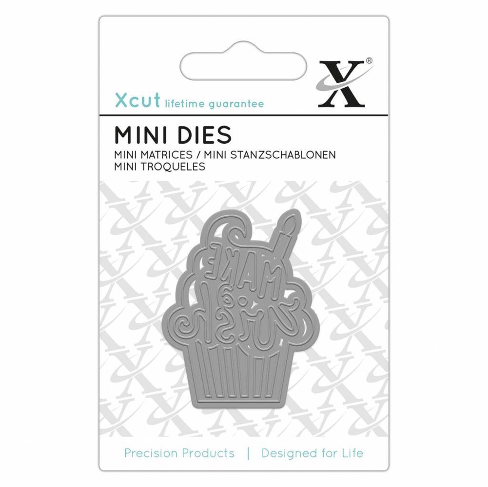 Xcut Mini Die Make A Wish (XCU 503659) Xcut Mini Die Make A Wish (XCU 503659)