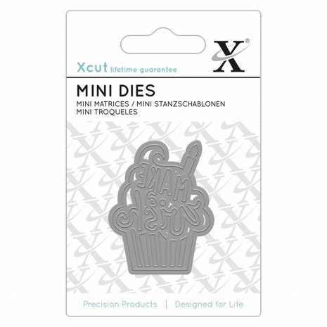 Xcut Mini Die Make A Wish (XCU 503659) Xcut Mini Die Make A Wish (XCU 503659)