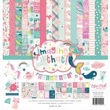 Echo Park Imagine That Girl 12x12 Inch Collection Kit (ITG146016)