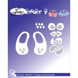 By Lene Metal Dies Baby Slippers (BLD1047) By Lene Metal Dies Baby Slippers (BLD1047)