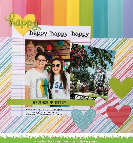 Lawn Fawn Happy Happy Happy Add-On: Family Die (LF1586) Lawn Fawn Happy Happy Happy Add-On: Family Die (LF1586)