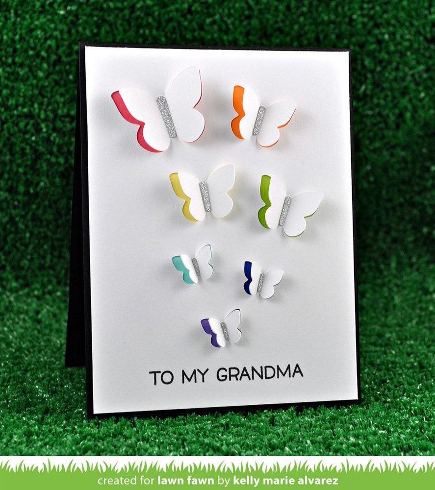 Lawn Fawn Happy Happy Happy Add-On: Family Die (LF1586) Lawn Fawn Happy Happy Happy Add-On: Family Die (LF1586)