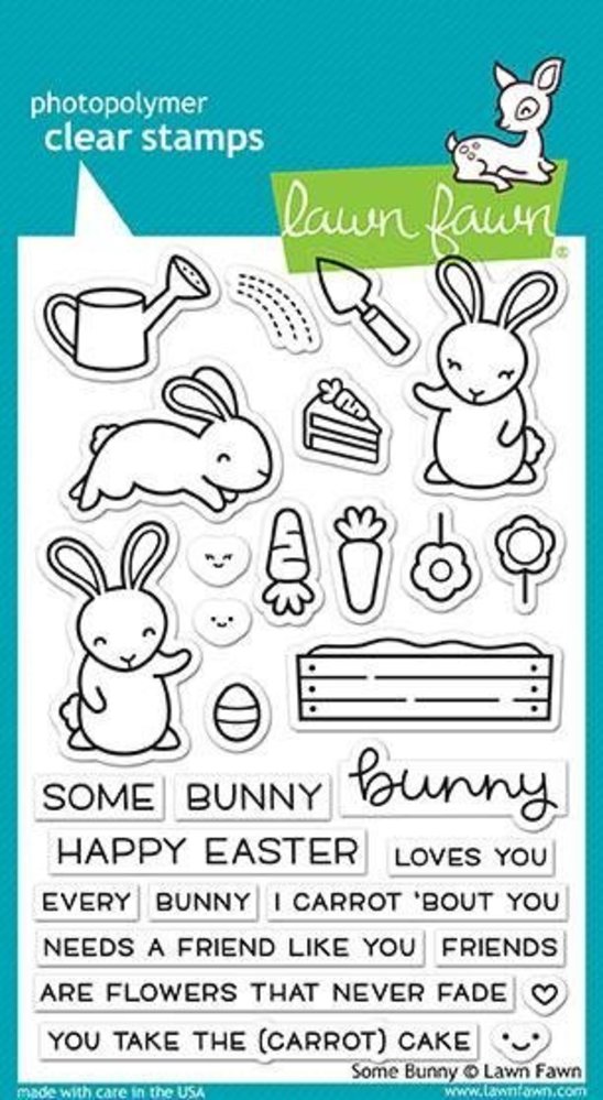 Lawn Fawn Some Bunny Clear Stamps (LF1587)