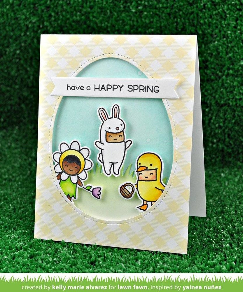Lawn Fawn Easter Party Clear Stamps (LF1589)