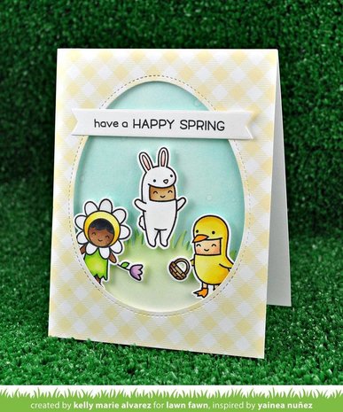 Lawn Fawn Easter Party Clear Stamps (LF1589)