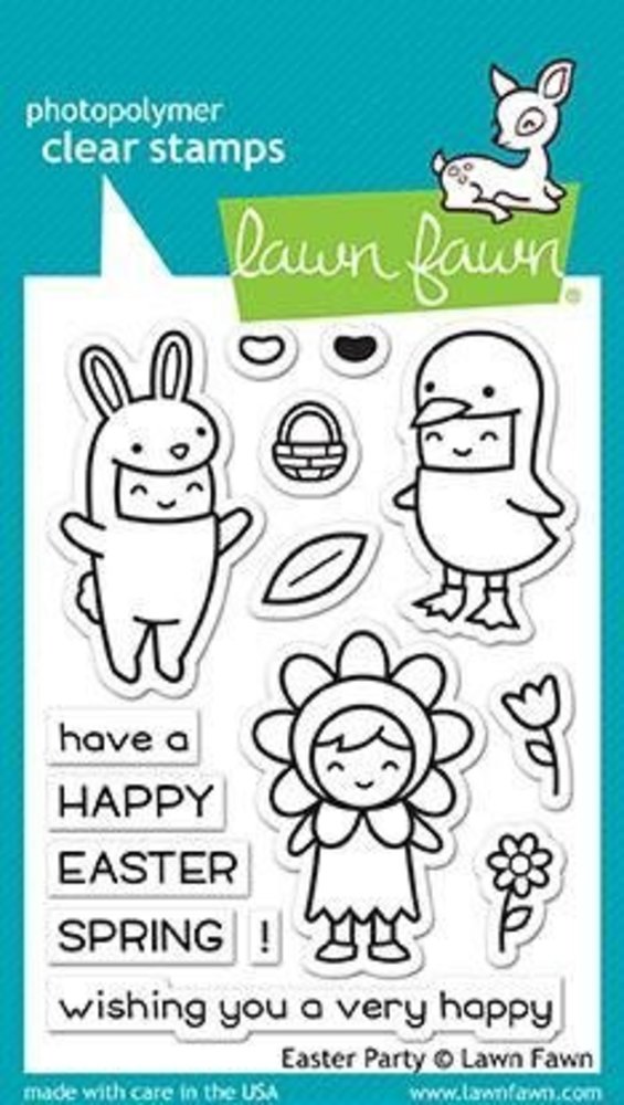 Lawn Fawn Easter Party Clear Stamps (LF1589)