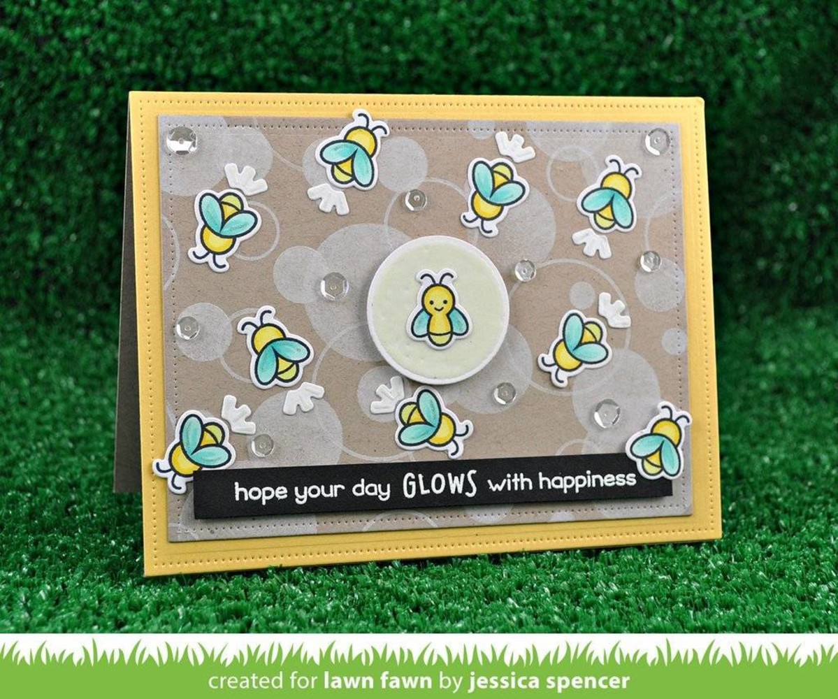 Lawn Fawn Little Fireflies Clear Stamps (LF1593) Lawn Fawn Little Fireflies Clear Stamps (LF1593)
