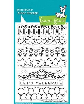 Lawn Fawn Simply Celebrate Clear Stamps (LF1599) Lawn Fawn Simply Celebrate Clear Stamps (LF1599)